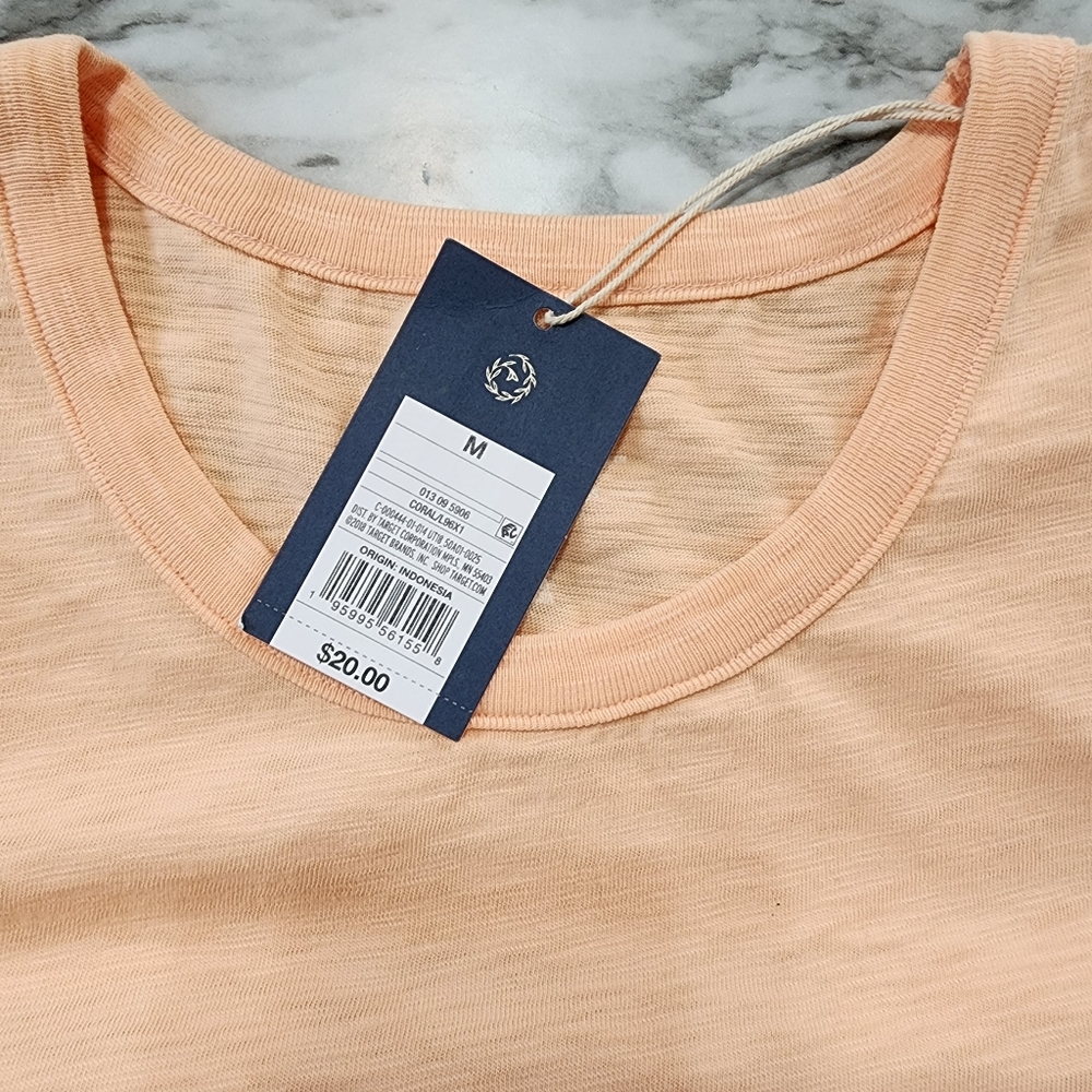 NWT Ruffle Tank Maxi Dress Coral Size Medium 🍑 - Picture 5 of 7